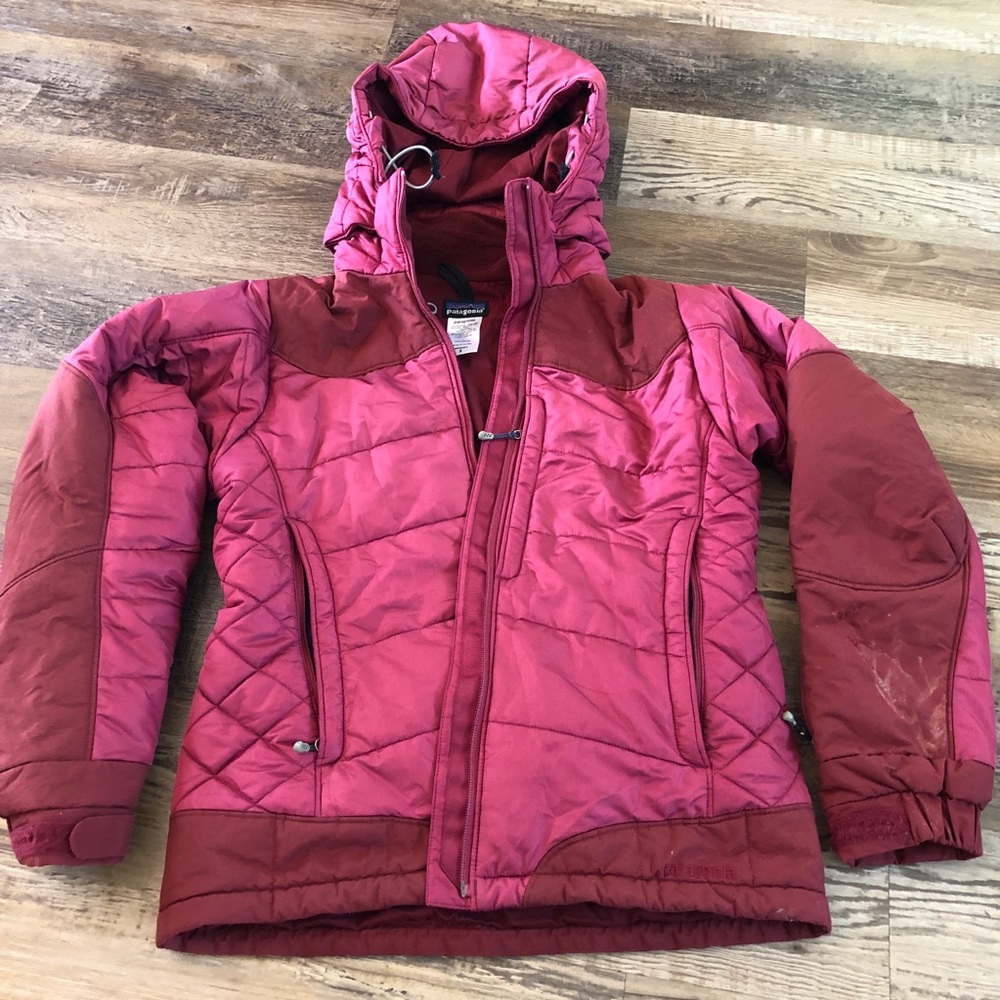 Patagonia warm winter snow ski puffer jacket coat S